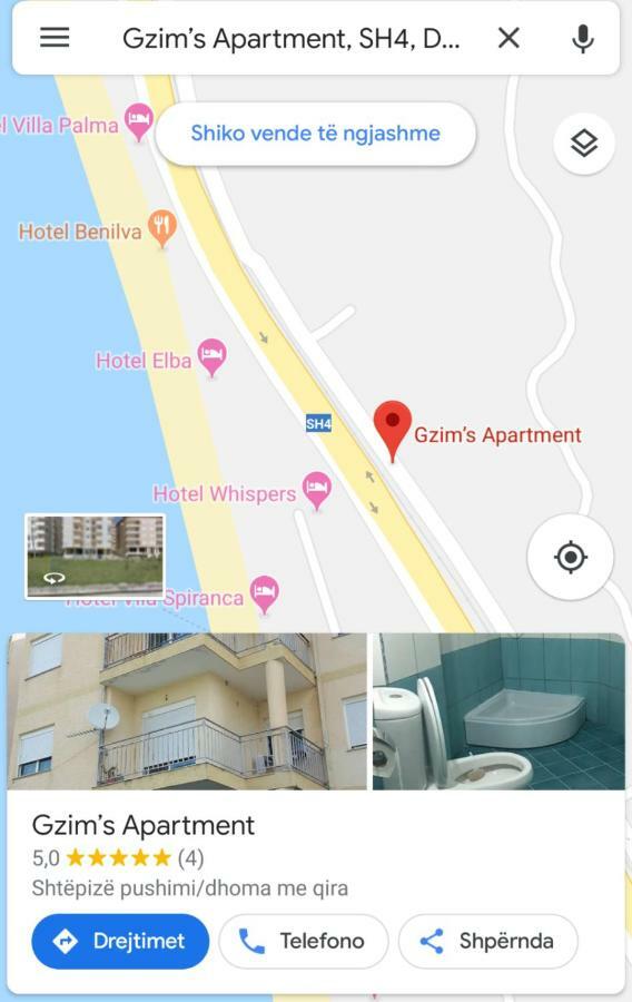 Gzim'S Apartment Durres Luaran gambar